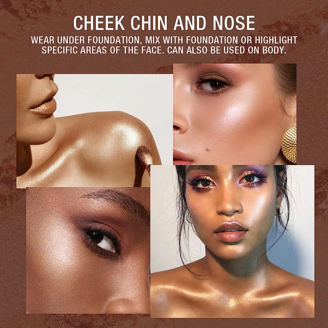OEM Face Highlighter Makeup Eyeshadow Cosmetics Makeup Manufacturer