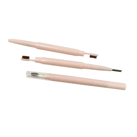 Private Label Makeup Automatic Waterproof Eye Brow Pencil with Eyebrow Brush