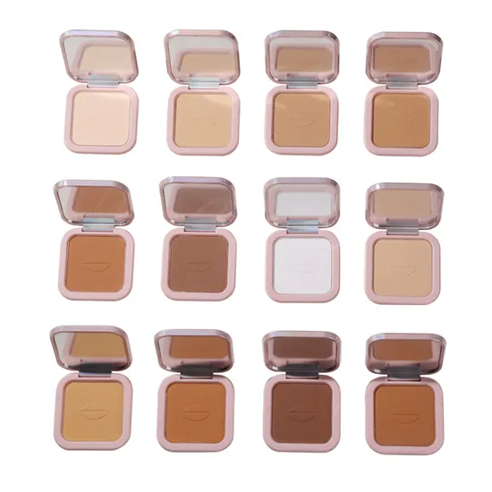 Private Label Face Cosmetic Vegan Shading Powder Palette Oil