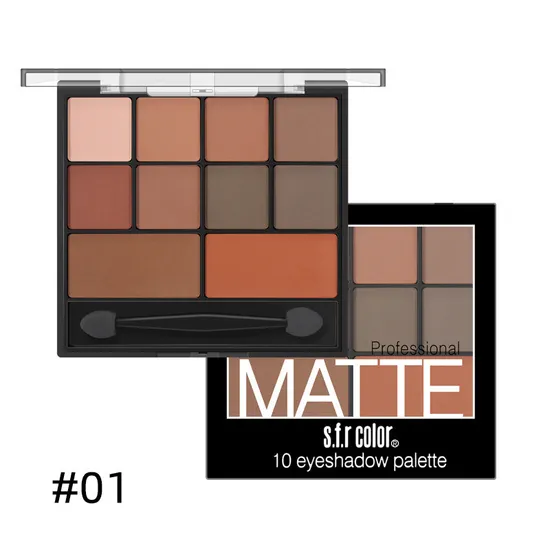 Smoky Eye Eyeshadow Palette Nude Makeup 