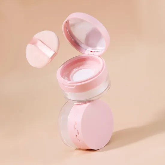 Ty07 Face Full Coverage Cosmetic Oil Control Matte Finishing Translucent Cooling Loose Powder 