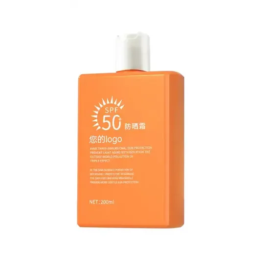 Private Label Best Selling 250ml Face and Body Sunscreen Moisturizer SPF30 Sunscreen Lotion 
