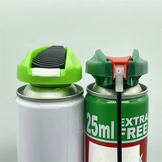 Adjustable Pattern Trigger Spray Foldable Mist Sprayer Cap Nozzle for Aerosol Cans 