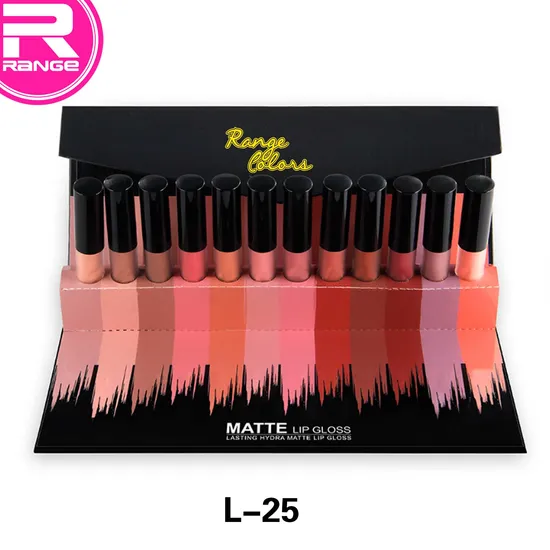 Long Lasting High Pigment Matte Lip Liquid 12PCS Makeup Set 