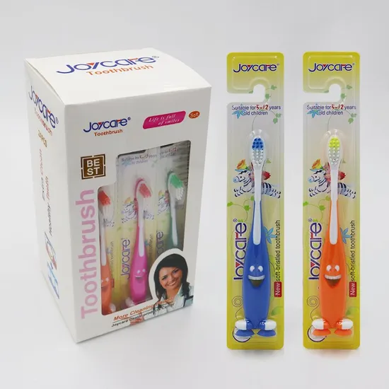 Hotel Use Oral Care Smiling Face Soft Bristles Kids Toothbrush 