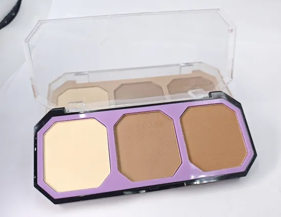 Customer Logo GMPC Vendor Low MOQ Luxury Gold Oil Control High Quality OEM Face Setting Private Label Compact Powder Foundation 