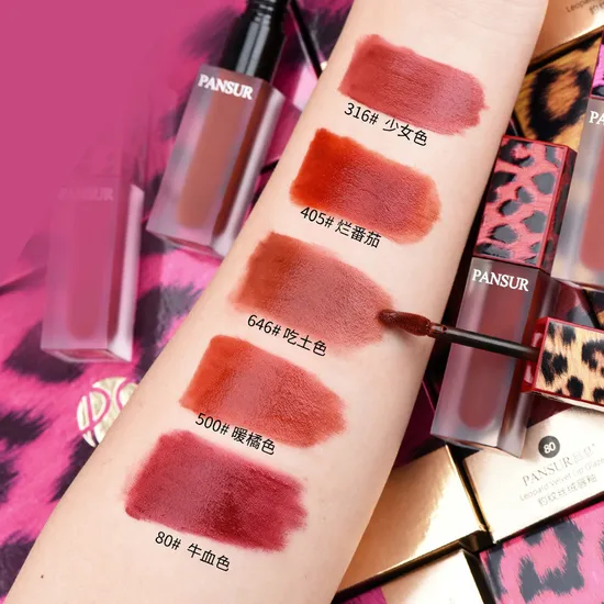 Lipstick Lip Glaze Cream Lip Gloss European and American Makeup More Color 