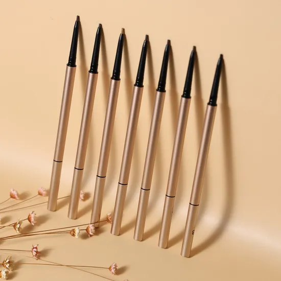 Wholesale Hot Brow Ultra Slim Private Label No Logo Eyebrow Pencil Waterproof Eye Brow Pencil 