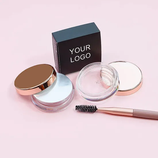 Wholesale Custom Logo Clear Eye Brow Shaping Waterproof Long Lasting Nature Makeup Eyebrow Wax 