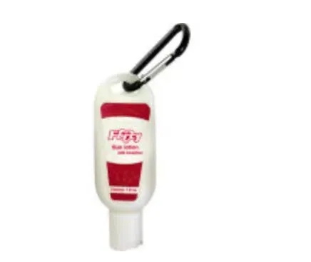Armor Sunscreen Lotion with Carabineer Clip UV Protection Skin Protection for Outdoor 