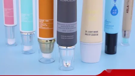 D30 Flat Cosmetic Tube with Different Color and Screw Caps for Suncreen or Skin Packaging 