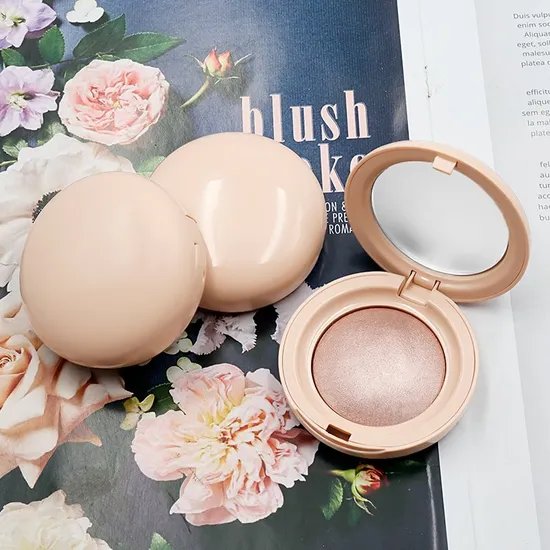 High Pigment Face Powder Vegan Highlight Palette Private Label Cosmetic Highlighter Makeup 