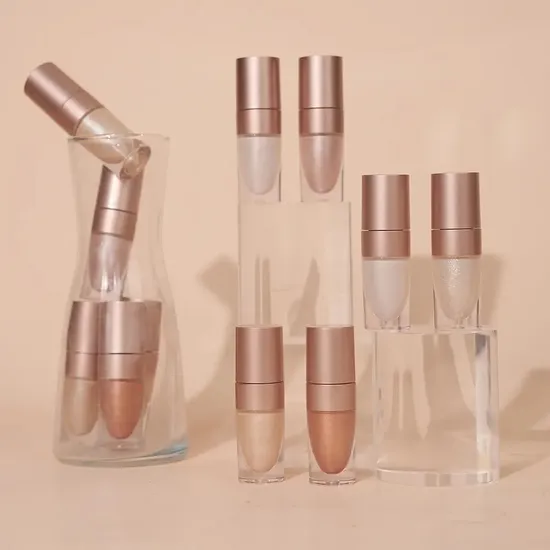 Custom Private Label Long Lasting High Gloss Both Face Body Highlighter Makeup 
