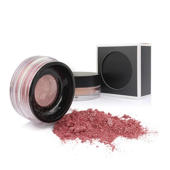 Without Logo/Brand 8 Colors Pearlescent Gloden Loose Powder Face Makeup Powder 