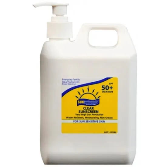 OEM Industrial Use 1000ml Sunscreen Sunblock SPF50+ 